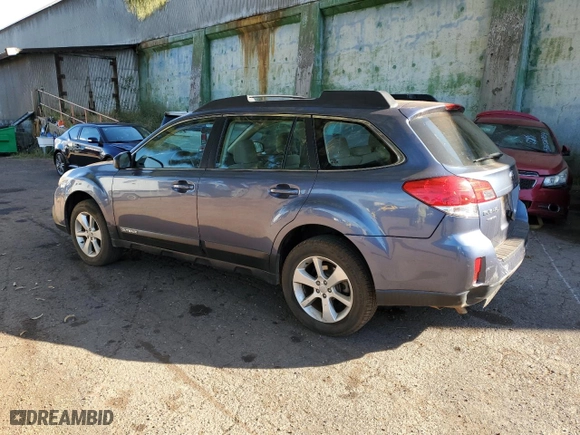 2014 Subaru Outback 2.5i with VIN 4S4BRCAC4E3326099, listed as a Copart auction lot 50910864 with 62,750 mi miles and Salvage Title. Bid and sale history available at carsss.com. Image 2.
