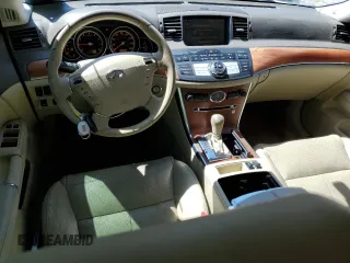 2007 Infiniti M45 Sport with VIN JNKBY01E77M401901, listed as a Copart auction lot 48567835 with 180,545 mi miles and Salvage Title. Bid and sale history available at carsss.com. Image 8.