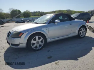 2001 Audi TT with VIN TRUTX28N111022529, listed as a Copart auction lot 52443535 with 181,431 mi miles and Salvage title. Bid and sale history available at DreamBid. Image 1.