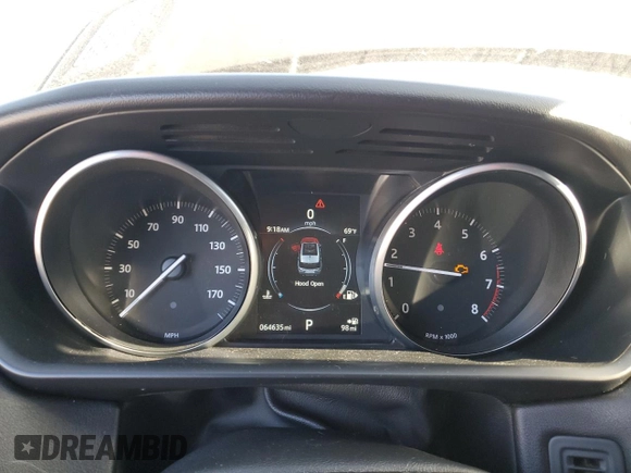 2016 Land Rover Range Rover Sport HSE with VIN SALWR2PF4GA121133, listed as a Copart auction lot 53843675 with 64,635 mi miles and Salvage title. Bid and sale history available at DreamBid. Image 9.