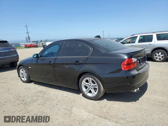 2008 BMW 3 Series 328i with VIN WBAVC53588FZ89561, listed as a Copart auction lot 54004155 with 132,933 mi miles and Clean Title. Bid and sale history available at carsss.com. Image 2.