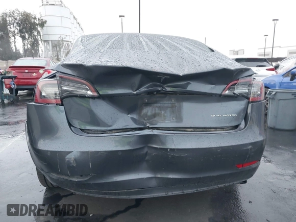 2018 Tesla Model 3 Long Range Battery with VIN 5YJ3E1EB1JF149423, listed as a IAAI auction lot 41896090 with 158,787 mi miles and . Bid and sale history available at DreamBid. Image 6.