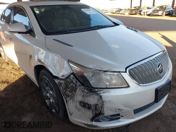 2010 Buick LaCrosse CXS with VIN 1G4GE5GV0AF284805, listed as a IAAI auction lot 42298413 with 159,189 mi miles and . Bid and sale history available at DreamBid. Image 6.
