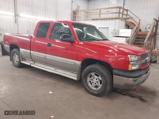 2003 Chevrolet Silverado 1500 LS with VIN 2GCEK19T831239811, listed as a IAAI auction lot 41663376 with 109,257 mi miles. Bid and sale history available at carsss.com. Image 1.