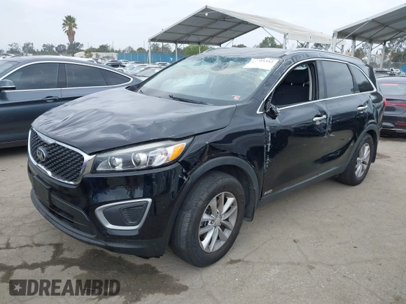 2016 Kia Sorento LX with VIN 5XYPGDA39GG153135, listed as a IAAI auction lot 41903352 with 144,557 mi miles. Bid and sale history available at carsss.com. Image 17.
