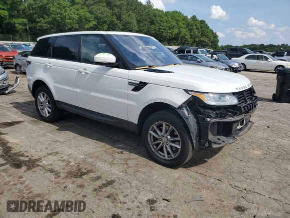 2016 Land Rover Range Rover Sport SE with VIN SALWG2PF0GA117795, listed as a Copart auction lot 59638445 with 90,445 mi miles and Salvage title. Bid and sale history available at DreamBid. Image 4.