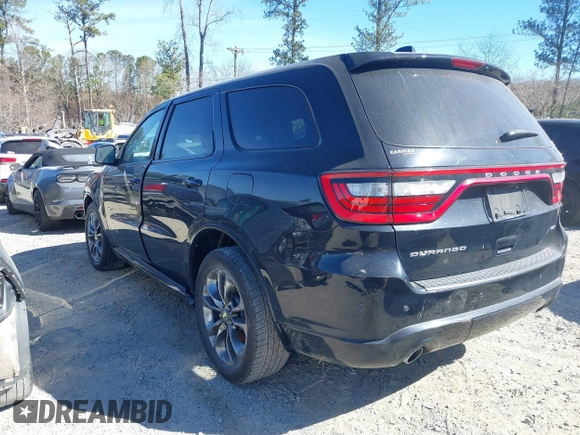 2019 Dodge Durango GT Plus with VIN 1C4RDHDG5KC721398, listed as a IAAI auction lot 41697019 with 105,620 mi miles and . Bid and sale history available at carsss.com. Image 14.