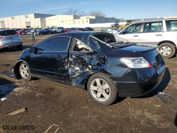 2008 Honda Civic Cpe EX-L with VIN 2HGFG12988H549171, listed as a Copart auction lot 84051634 with 0 mi miles and Salvage Title. Bid and sale history available at carsss.com. Image 2.