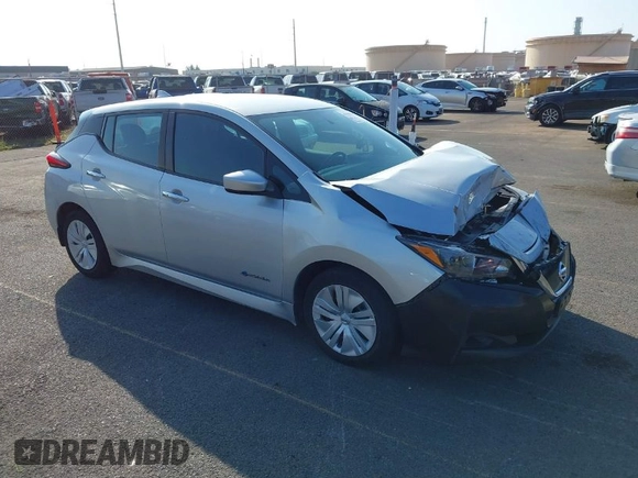 2018 Nissan LEAF SL with VIN 1N4AZ1CP3JC302221, listed as a IAAI auction lot 41506345 with 43,420 mi miles and . Bid and sale history available at DreamBid. Image 1.