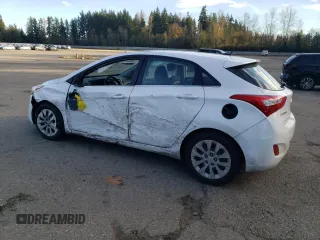 2017 Hyundai Elantra GT with VIN KMHD35LH6HU383725, listed as a Copart auction lot 79717114 with 26,914 mi miles and Salvage Title. Bid and sale history available at carsss.com. Image 2.