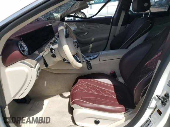 2021 Mercedes-Benz CLS 450 z VIN W1K2J5KB3MA089974, wystawiony jako Copart lot #55080945 z przebiegiem Nie podano mil oraz Szkoda całkowita • Salvage title. Historia ofert i sprzedaży dostępna na DreamBid. Obrazek 7.