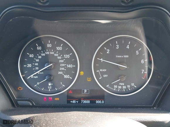 2018 BMW X1 sDrive28i with VIN WBXHU7C37J5H43318, listed as a IAAI auction lot 41294730 with 73,600 mi miles. Bid and sale history available at carsss.com. Image 7.