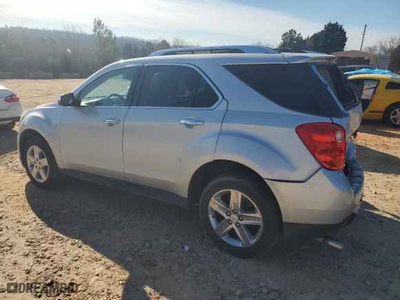 2015 Chevrolet Equinox LTZ with VIN 2GNFLHE34F6378381, listed as a Copart auction lot 46669525 with 146,404 mi miles and Salvage Title. Bid and sale history available at carsss.com. Image 2.