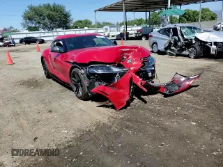 2020 Toyota Supra 3.0 z VIN WZ1DB4C09LW020555, wystawiony jako Copart lot #65440913 z przebiegiem Nie podano mil oraz . Historia ofert i sprzedaży dostępna na DreamBid. Obrazek 11.