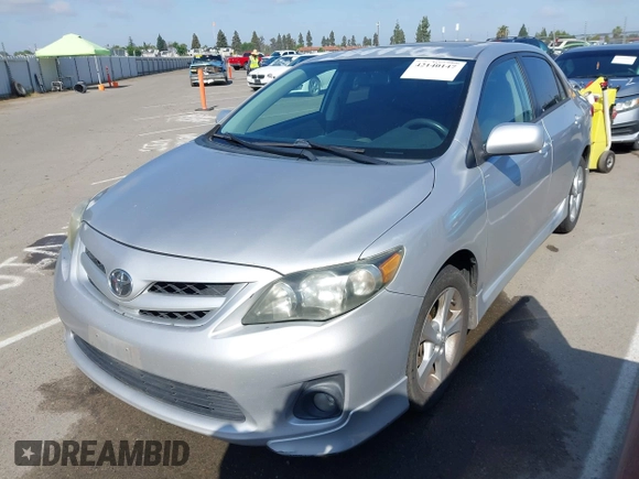 2012 Toyota Corolla L with VIN 2T1BU4EEXCC866050, listed as a IAAI auction lot 42140147 with 212,814 mi miles. Bid and sale history available at carsss.com. Image 2.