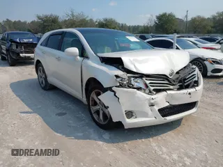 2012 Toyota Venza LE with VIN 4T3ZK3BB8CU050470, listed as a IAAI auction lot 41665069 with 165,921 mi miles. Bid and sale history available at carsss.com. Image 1.