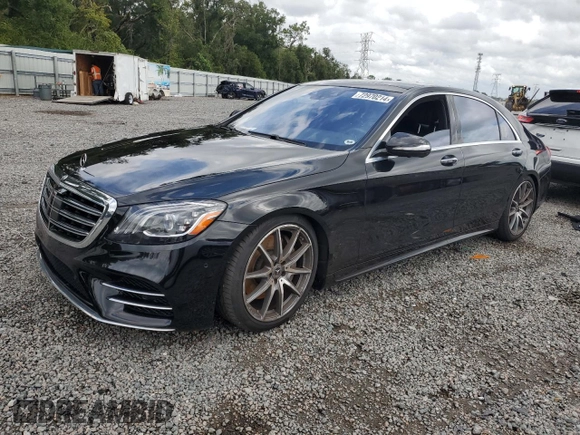 2018 Mercedes-Benz S 560 z VIN WDDUG8DB6JA373973, wystawiony jako Copart lot #72970214 z przebiegiem Nie podano mil oraz Nie do naprawy • Non repairable. Historia ofert i sprzedaży dostępna na DreamBid. Obrazek 1.