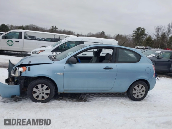 2008 Hyundai Accent GS with VIN KMHCM36C98U062601, listed as a IAAI auction lot 41565161 with 148,281 mi miles. Bid and sale history available at carsss.com. Image 15.