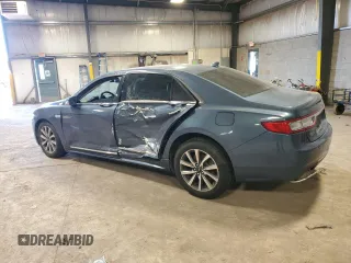 2019 Lincoln Continental Standard with VIN 1LN6L9PK9K5602393, listed as a Copart auction lot 87904185 with 85,129 mi miles and Salvage Title. Bid and sale history available at carsss.com. Image 2.