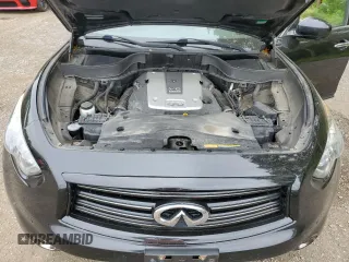 2015 Infiniti QX70 с VIN JN8CS1MW9FM481478, выставлен на аукционе Copart как лот 63108685 с пробегом 159 479 миль миль и Чистый • Clean title. История ставок и продаж доступна на DreamBid. Изображение 12.