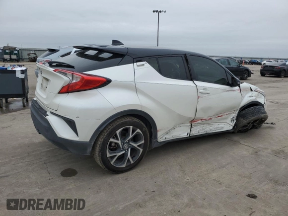2020 Toyota C-HR LE with VIN JTNKHMBX3L1087972, listed as a Copart auction lot 51804715 with 57,738 mi miles and Salvage Title. Bid and sale history available at DreamBid. Image 3.