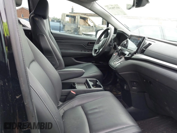 2023 Honda Odyssey EX-L with VIN 5FNRL6H69PB080307, listed as a IAAI auction lot 41555471 with 19,991 mi miles. Bid and sale history available at carsss.com. Image 5.