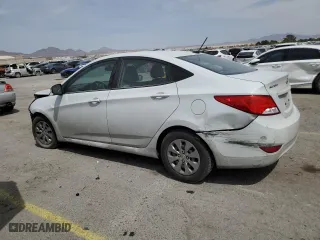 2017 Hyundai Accent SE with VIN KMHCT4AE1HU377863, listed as a Copart auction lot 52044595 with 83,150 mi miles and Salvage Title. Bid and sale history available at carsss.com. Image 2.