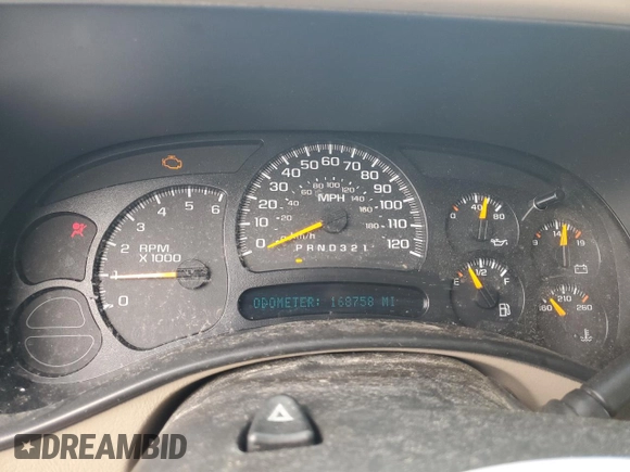 2006 Chevrolet Tahoe Z71 with VIN 1GNEK13Z46R156179, listed as a Copart auction lot 49032545 with 168,758 mi miles and Salvage Title. Bid and sale history available at carsss.com. Image 9.