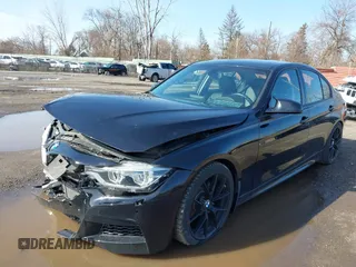 2015 BMW 3 Series 328i xDrive with VIN WBA3B3C51FF548592, listed as a IAAI auction lot 41941167 with 87,124 mi miles. Bid and sale history available at carsss.com. Image 17.