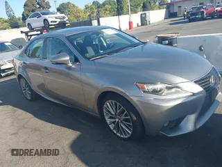 2014 Lexus IS 250 z VIN JTHBF1D25E5012565, wystawiony jako IAAI lot #42666090 z przebiegiem 107 547 mil mil oraz . Historia ofert i sprzedaży dostępna na DreamBid. Obrazek 1.