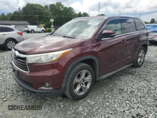 2015 Toyota Highlander Limited с VIN 5TDYKRFH6FS101208, выставлен на аукционе Copart как лот 55509605 с пробегом 270 861 миль миль и Списание • Salvage title. История ставок и продаж доступна на DreamBid. Изображение 1.
