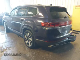 2024 Volkswagen Atlas SEL with VIN 1V2BR2CA0RC543907, listed as a IAAI auction lot 41704653 with 13,549 mi miles and . Bid and sale history available at DreamBid. Image 3.