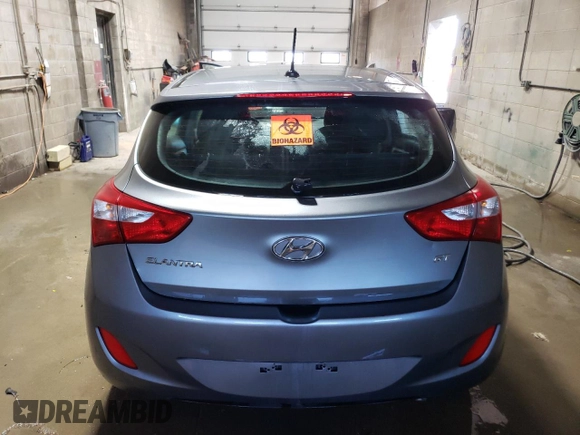 2017 Hyundai Elantra GT with VIN KMHD35LH8HU370006, listed as a Copart auction lot 73859364 with 60,662 mi miles and Clean Title. Bid and sale history available at carsss.com. Image 6.