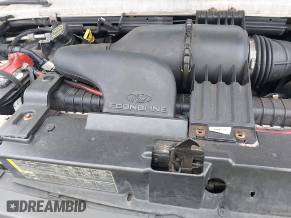 2007 Ford Econoline Cargo Commercial with VIN 1FTNE24W77DB00407, listed as a IAAI auction lot 42330484 with 128,369 mi miles and . Bid and sale history available at DreamBid. Image 10.