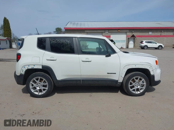 2023 Jeep Renegade Upland with VIN ZACNJDB19PPP67153, listed as a IAAI auction lot 42058104 with 26,173 mi miles. Bid and sale history available at carsss.com. Image 13.