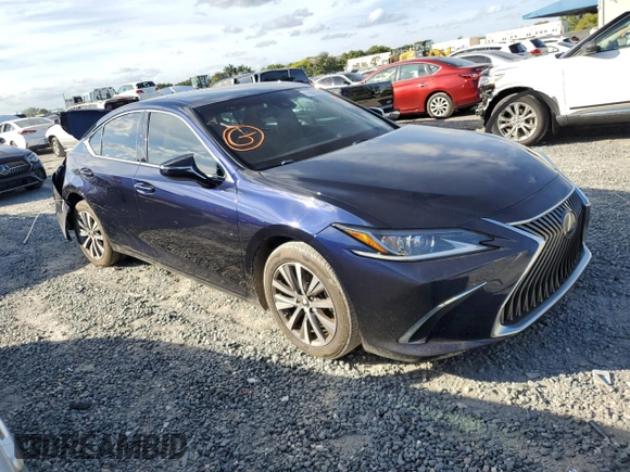2021 Lexus ES with VIN 58ACZ1B10MU103159, listed as a Copart auction lot 78690863 with 26,956 mi miles and Salvage Title. Bid and sale history available at carsss.com. Image 4.