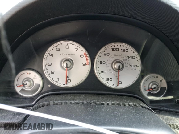 2003 Acura RSX Type S with VIN JH4DC53083C016031, listed as a Copart auction lot 75974144 with 0 mi miles and Salvage Title. Bid and sale history available at carsss.com. Image 9.