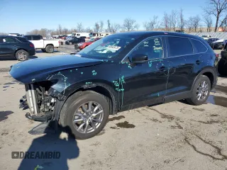 2019 Mazda CX-9 Sport with VIN JM3TCBBY2K0316853, listed as a Copart auction lot 88943475 with 155,130 mi miles and Salvage Title. Bid and sale history available at carsss.com. Image 1.