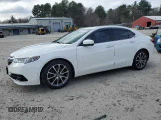 2017 Acura TLX V6 with VIN 19UUB2F36HA005932, listed as a Copart auction lot 50687615 with 91,898 mi miles and Salvage Title. Bid and sale history available at carsss.com. Image 1.