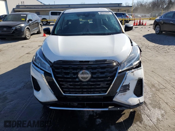 2022 Nissan Kicks S with VIN 3N1CP5BV1NL494526, listed as a Copart auction lot 48552895 with 57,648 mi miles and Non Repairable. Bid and sale history available at carsss.com. Image 5.