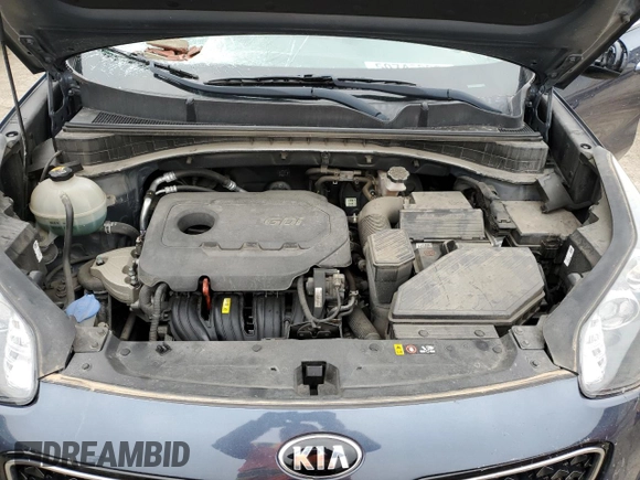 2017 Kia Sportage EX with VIN KNDPN3AC0H7221529, listed as a Copart auction lot 50746895 with 70,557 mi miles and Salvage Title. Bid and sale history available at carsss.com. Image 12.