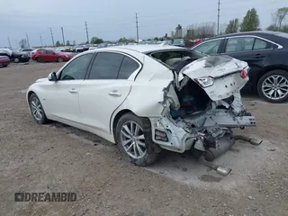 2016 Infiniti Q50 with VIN JN1EV7AR4GM345339, listed as a IAAI auction lot 42075005 with 95,208 mi miles and . Bid and sale history available at DreamBid. Image 3.