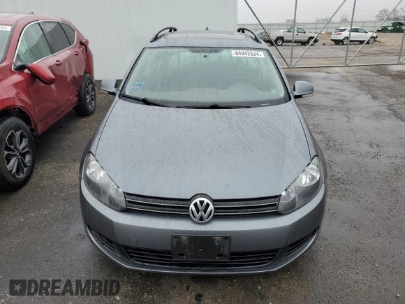 2013 Volkswagen Jetta SportWagen TDI w/Sunroof with VIN 3VWML7AJ0DM636068, listed as a Copart auction lot 84942624 with 99,636 mi miles and Clean Title. Bid and sale history available at carsss.com. Image 5.