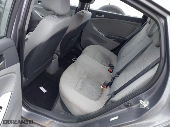 2015 Hyundai Accent GLS with VIN KMHCT4AE0FU929088, listed as a IAAI auction lot 41993359 with 149,958 mi miles. Bid and sale history available at carsss.com. Image 8.