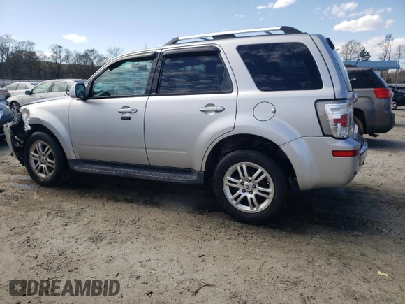 2010 Mercury Mariner Premier with VIN 4M2CN8HG9AKJ25139, listed as a Copart auction lot 46983424 with 196,403 mi miles and Salvage Title. Bid and sale history available at carsss.com. Image 2.