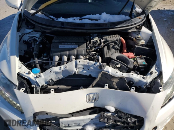 2015 Honda CR-Z EX with VIN JHMZF1D64FS001884, listed as a Copart auction lot 80671564 with 107,195 mi miles and Salvage title. Bid and sale history available at DreamBid. Image 11.