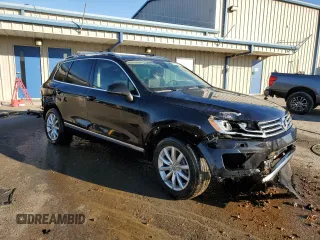 2016 Volkswagen Touareg Sport z VIN WVGEP9BP3GD004865, wystawiony jako Copart lot #87610915 z przebiegiem Nie podano mil oraz Szkoda całkowita • Salvage title. Historia ofert i sprzedaży dostępna na DreamBid. Obrazek 4.