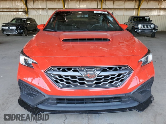 2022 Subaru WRX z VIN JF1VBAA64N9018132, wystawiony jako Copart lot #57317414 z przebiegiem 18 302 mil mil oraz Szkoda całkowita • Salvage title. Historia ofert i sprzedaży dostępna na DreamBid. Obrazek 5.
