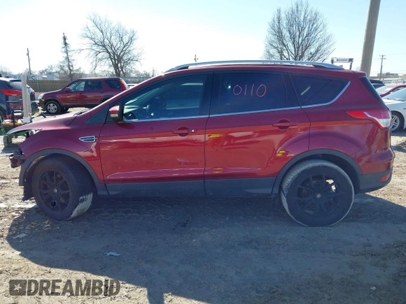 2016 Ford Escape Titanium with VIN 1FMCU9J98GUB42453, listed as a IAAI auction lot 41760110 with 116,452 mi miles. Bid and sale history available at carsss.com. Image 15.