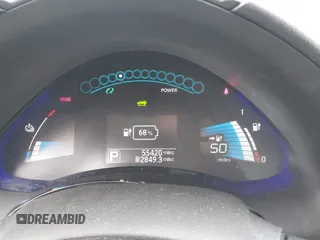 2013 Nissan LEAF SL z VIN 1N4AZ0CP5DC403887, wystawiony jako IAAI lot #42141239 z przebiegiem 55 420 mil mil oraz . Historia ofert i sprzedaży dostępna na DreamBid. Obrazek 7.